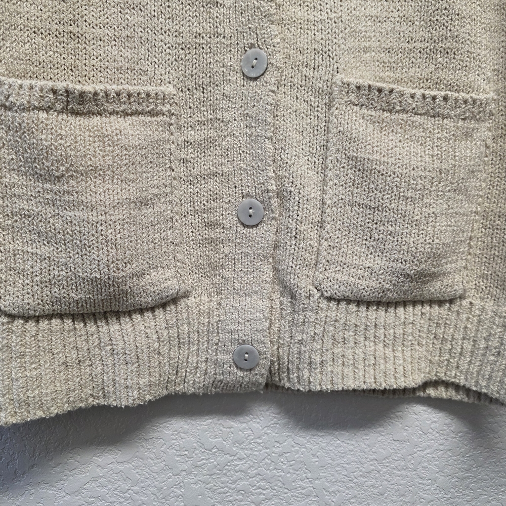 Primark Knit Beige Sweater Vest Size Large 10/12 - Picture 3 of 7